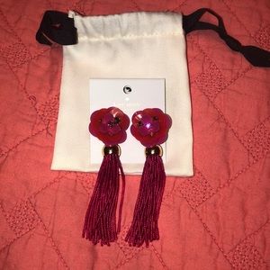 Kate Spade ♠️ Rosy posies dangle earrings